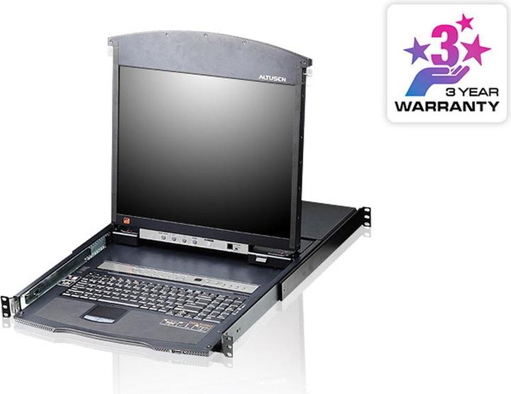 Produktbild Aten 17" TFT KVM Switch für 1HE Rack