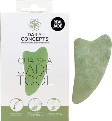 Actual product image Daily Concepts Jade Gua Sha Facial Tool - Facial Massage Aid 1 pc -