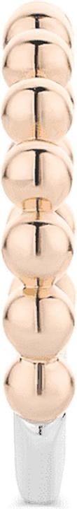 Actual product image Ti Sento Milano Ring with ball structure bicolour gold-plated 12181SY (56, 925 Silver)
