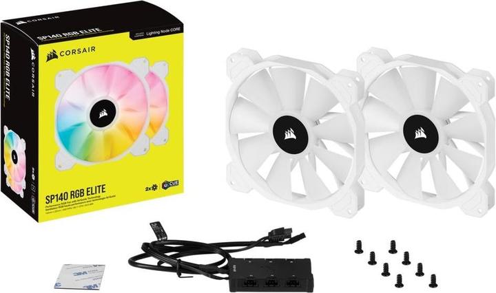 Produktbild Corsair iCUE SP140 RGB Elite (140 mm, 2 x)