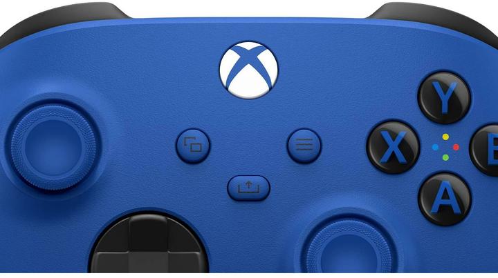 Actual product image Microsoft Xbox Wireless Controller - Shock Blue (PC, Xbox One X, Xbox Series X, Xbox One S, Xbox Series S)