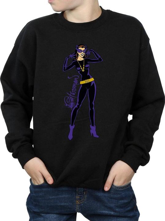 Immagine prodotto Catwoman Happy Pose Felpa Ragazzi (128)