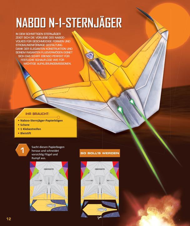 Produktbild Panini Star Wars Flieger falten (Deutsch, Pat Murphy, 2013)