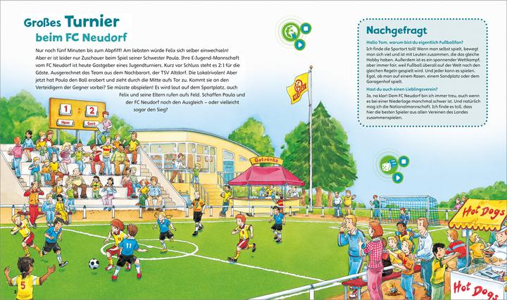 Immagine prodotto Bookii WAS IST WAS Junior Auf geht's zum Fussball! (Tedesco, Martin Lickleder, Claudia Kaiser, Andrea Beständig, 2018)