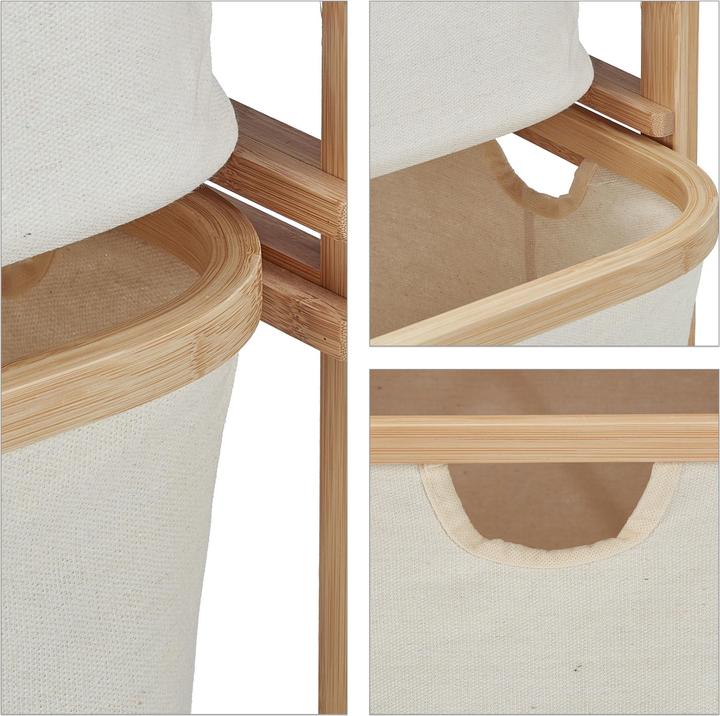 Actual product image Relaxdays Laundry basket (123 l)