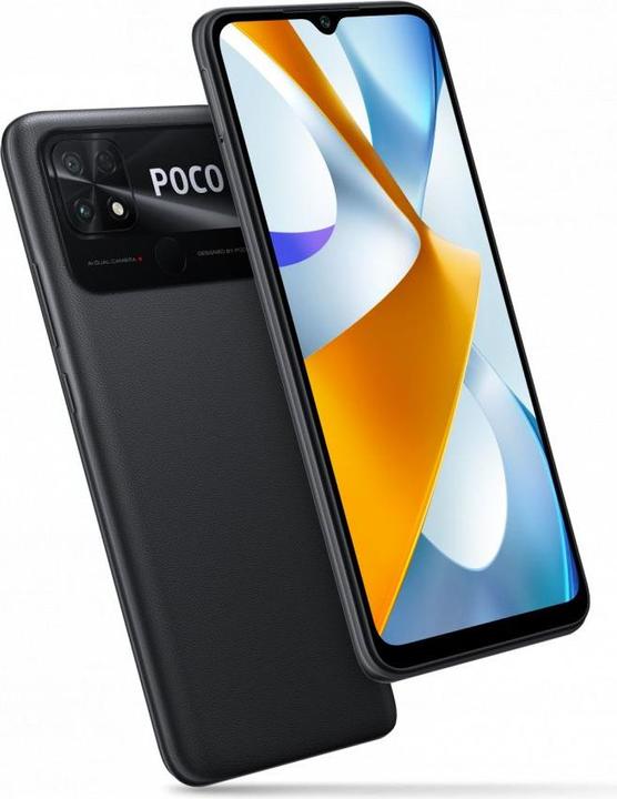 Actual product image Xiaomi Poco C40 (64 GB, Power Black, 6.71", Dual SIM, 13 Mpx, 4G)