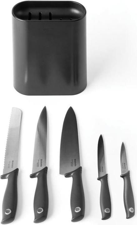 Brabantia Knife block plus knives TASTY+