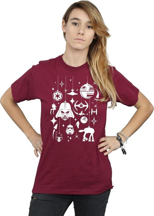 Produktbild Star Wars Christmas Decorations TShirt (M)