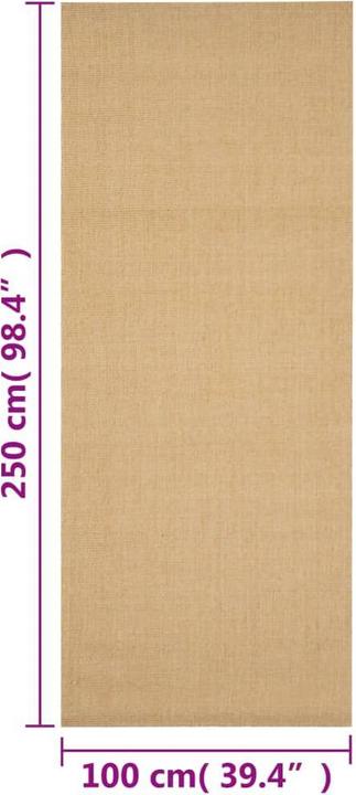 Actual product image VidaXL Teppich (100 x 250 cm)