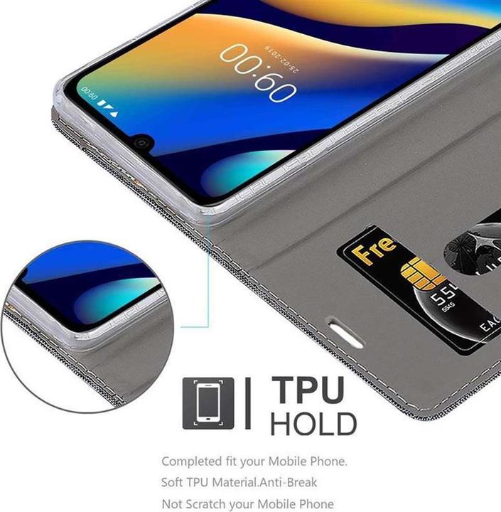Actual product image Cadorabo Book Jeans Optics Cover (Wiko View 3 Lite)