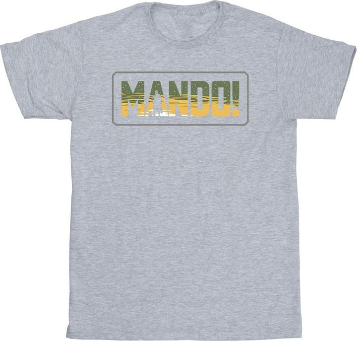 Produktbild Star Wars The Mandalorian Mando Cutout TShirt (XL)