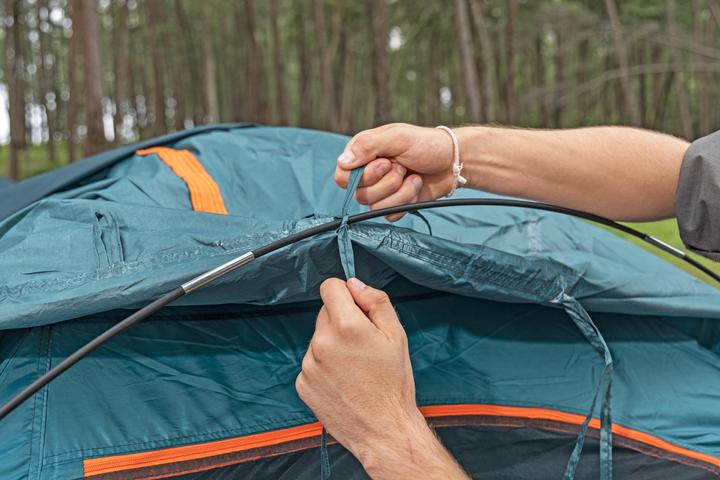 Produktbild Bestway Tent Polyester Fiberglass 70/210x240x140 cm Camping 68141 (Kuppelzelt, 3.86 kg, 4 Personen)