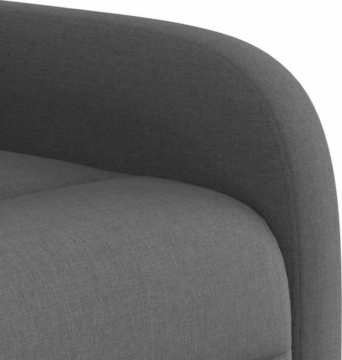 Produktbild VidaXL Elektrischer Massagesessel mit Aufstehhilfe Dunkelgrau Stoff