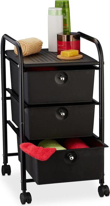 Produktbild Relaxdays Badrollwagen (33 x 39 x 60 cm)