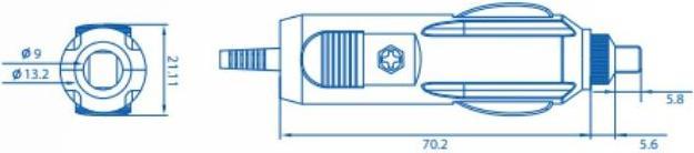 Produktbild Teltonika Automotive power supply, 4 pin