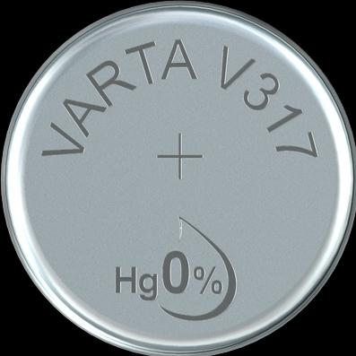 Actual product image Varta 1 Watch V 335 (1 pcs., SR63, 6 mAh)