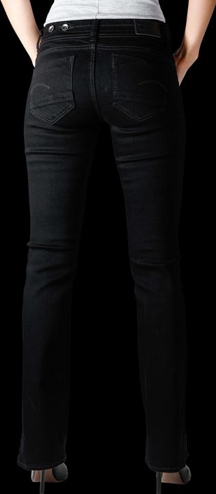 Image du produit G-Star Midge Mid Bootcut Elto Nero Superstretch pitch black (W25/L32)