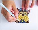 Image du produit Diamond Dotz DOTZIES® Original Diamond Painting Set Paw Patrol avec 6 motifs : 3 tableaux 15x15cm, 3