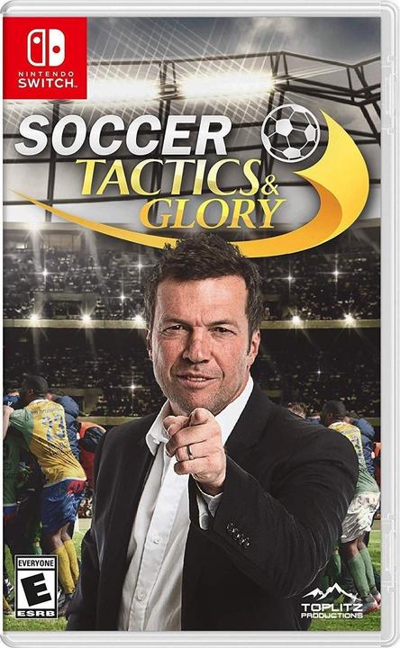 Actual product image Toplitz Productions Soccer Tactics & Glory (import) (Switch, Switch Lite, Switch OLED)