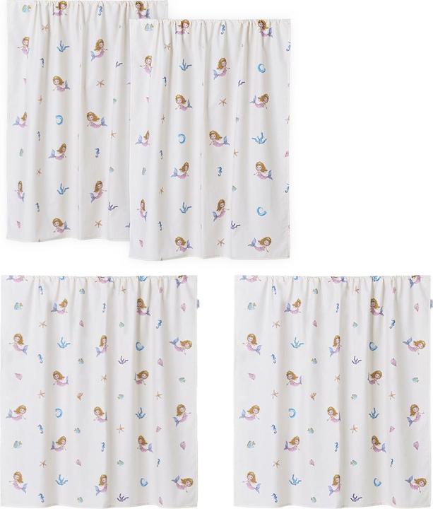 Produktbild Hoppekids Die Kleine Meerjungfrau (Mermaid) Vorhang für Mittelhochbett 90x200 cm