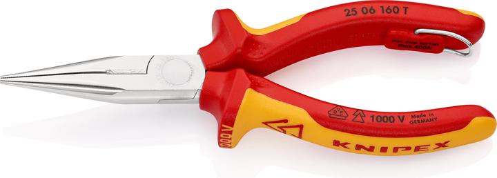 Actual product image Knipex Flat round nose pliers (169 mm)