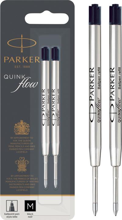 Actual product image Parker Pen Quink Flow (Refill, Black, 0.80 mm)