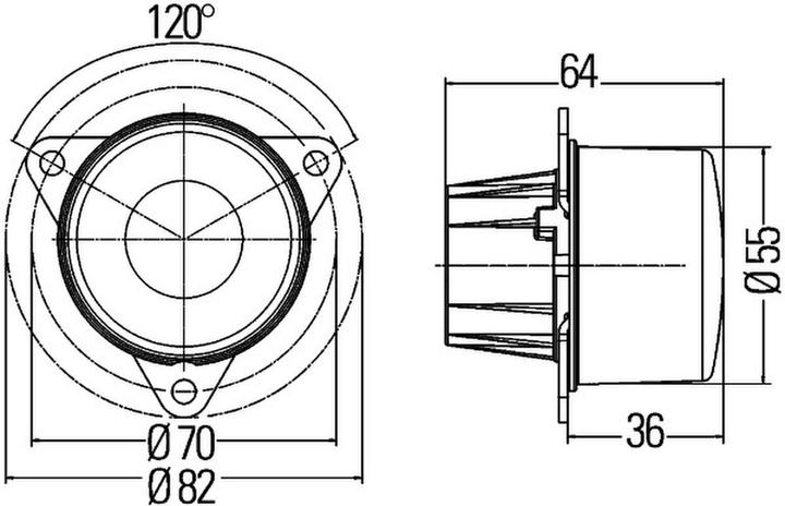 Produktbild Hella Bremsleuchte LED für ATLAS