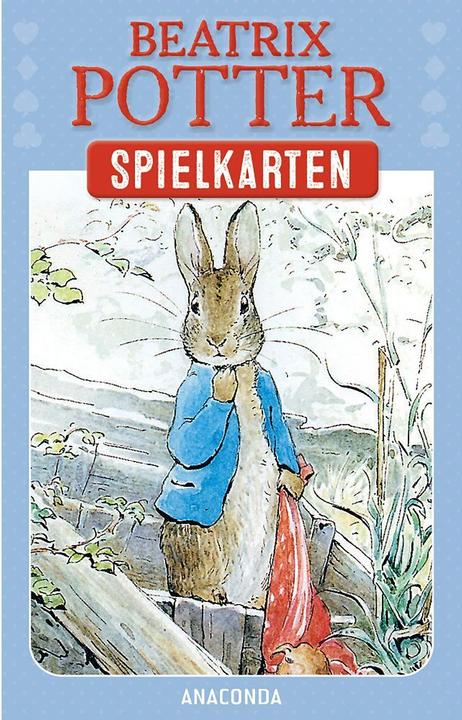 Image du produit Jeu de cartes Beatrix Potter. 54 cartes à jouer avec 30 motifs de Pierre Lapin et ses amis (Allemand)
