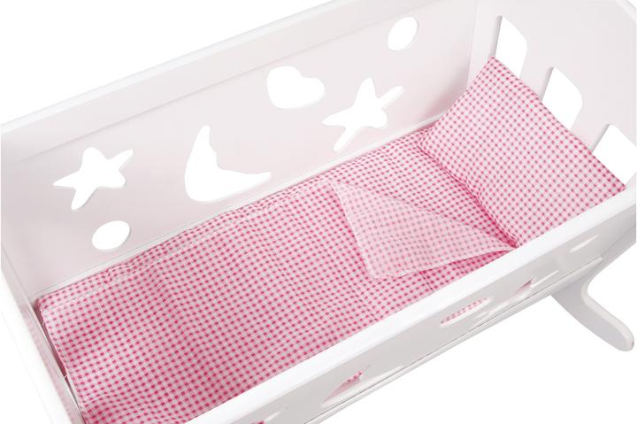 Actual product image small foot Cradle for dolls dream factory