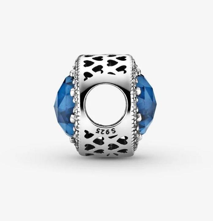 Image du produit Pandora Charms/Beads Rayon bleu minuit des coeurs (Argent)