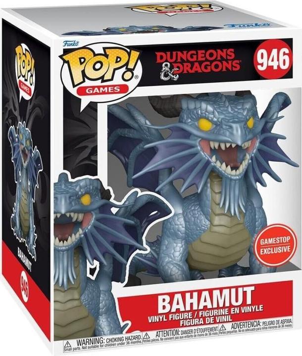 Actual product image Funko POP! Donjons et Dragons Bahamut 15cm Exclusive