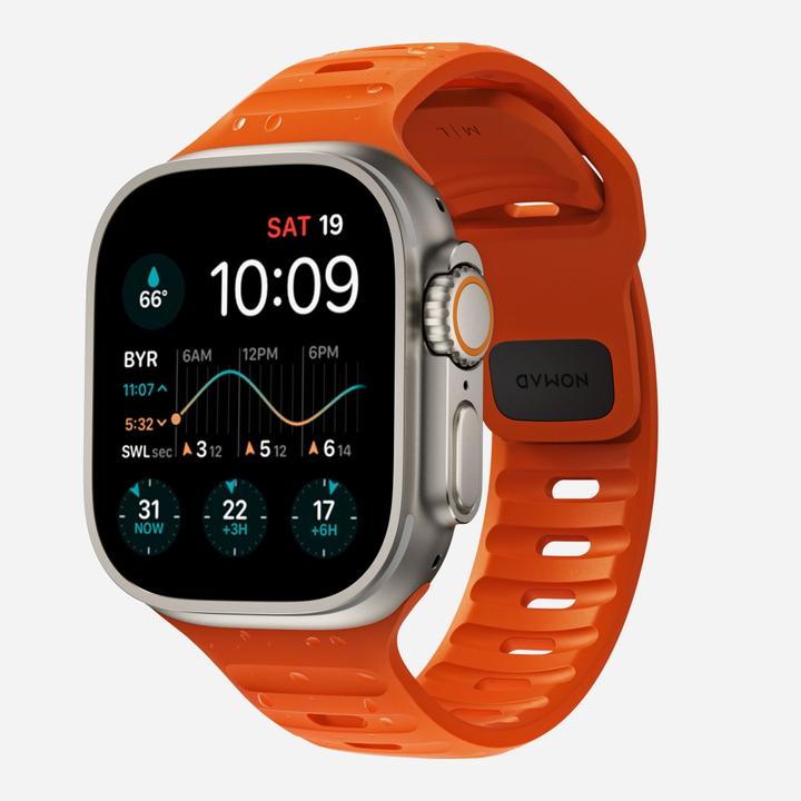 Immagine prodotto Nomad Fascia sportiva 42/44/45/49mm Ultra (49 mm, Materiale sintetico, Gomma)