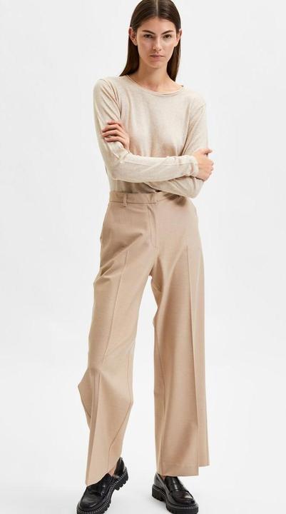 Image du produit Selected Femme Pantalon formel taille haute (38)