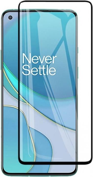 Actual product image Screenguard OnePlus 8T Full Screen Protective Glass Film 2.5D 9H (1 Piece, OnePlus 8T)