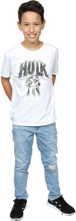 Image du produit - T-shirt HULK PUNCH LOGO - Garçon (140, 146)