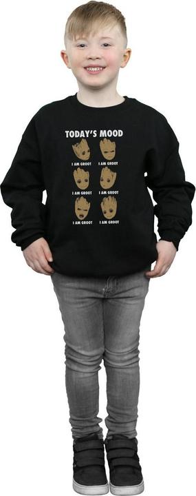 Image du produit - Sweat GUARDIANS OF THE GALAXY GROOT TODAY'S MOOD - Garçon (140, 146)