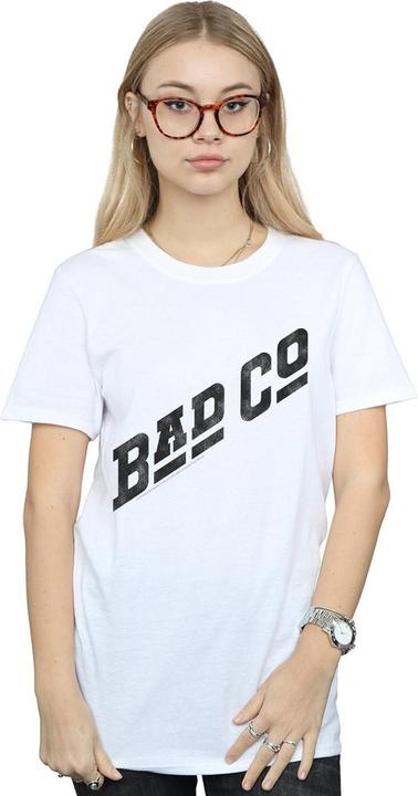 Immagine prodotto Bad Company Distressed Logo Maglietta Ampia Donna (3XL)