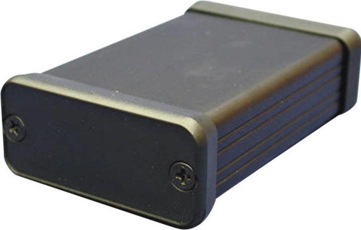 Produktbild Hammond 1455Q1601BK Contenitore a profilo 163 x 120.5 51.5