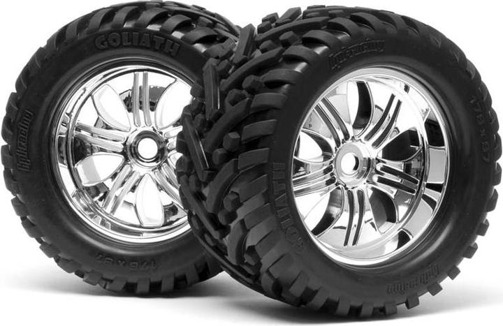 Immagine prodotto HPI Pneumatici Goliath su cerchi Tremor