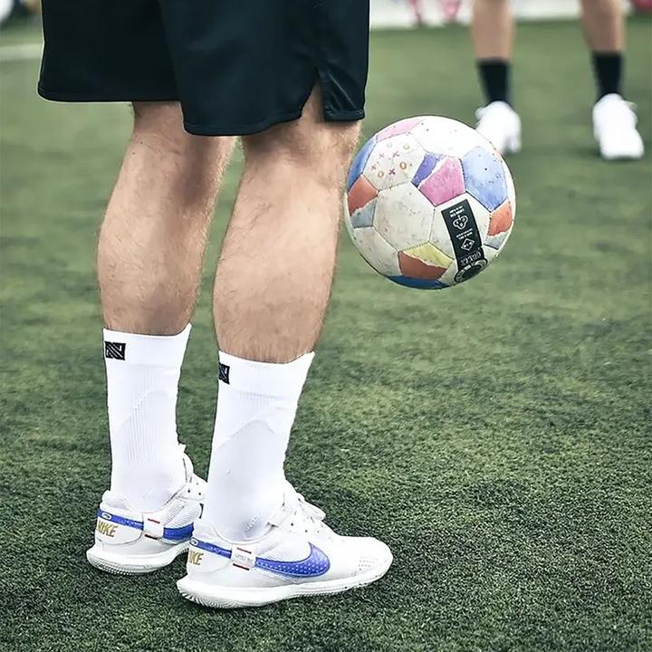 Image du produit NovoSoxx Fussballsocken Gr. 36-41 Grip Socken Fussball Strümpfe GripSoxx Weiss (36 - 41)