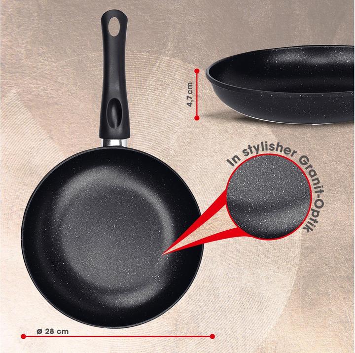 Image du produit Bratmaxx Poêle à frire (28 cm, Poêle à frire, Acier au carbone)