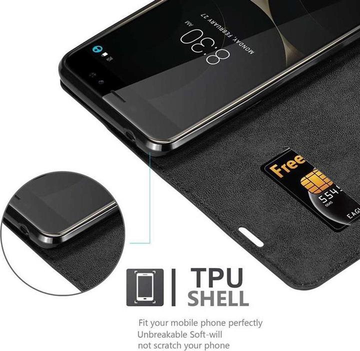 Productafbeelding Cadorabo Boek Onzichtbare Magneethoes (ZTE Nubia N1 Lite)