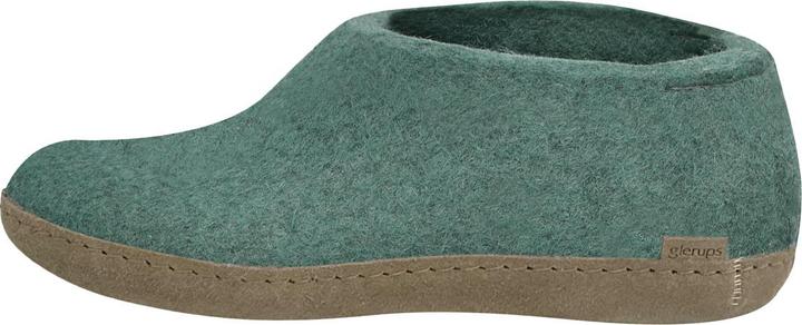 Actual product image Glerups Leather sole slipper (45)