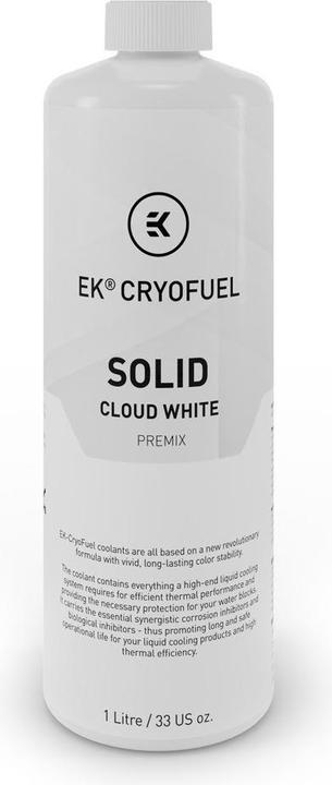 EKWB EK-CryoFuel Solid Premix - Cloud White (1000 ml, Fertiggemisch)