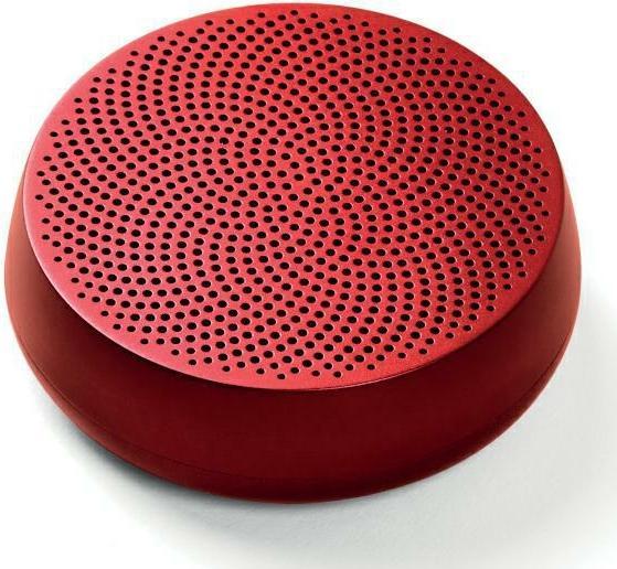 Actual product image Lexon Mino+ L Głośnik Bluetooth Aluminiowy czerwony/red LA129R