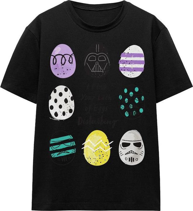 Image du produit Star Wars - T-shirt YOUR LACK OF EASTER EGGS DISTURBING - Adulte (L)