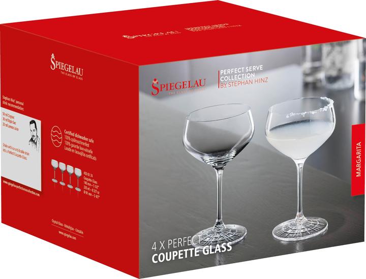 Actual product image Spiegelau Cocktail Bowl Perfect coupette Set of 4 (2.40 dl, 4 x, Aperitif glasses)