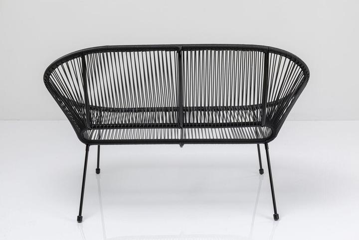 Produktbild Kare Design Bank Acapulco Schwarz (121 cm)