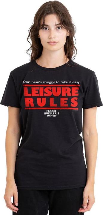 Produktbild Ferris Bueller´s Day Off Ferris Bueller's Day Off Leisure Rules TShirt (L)