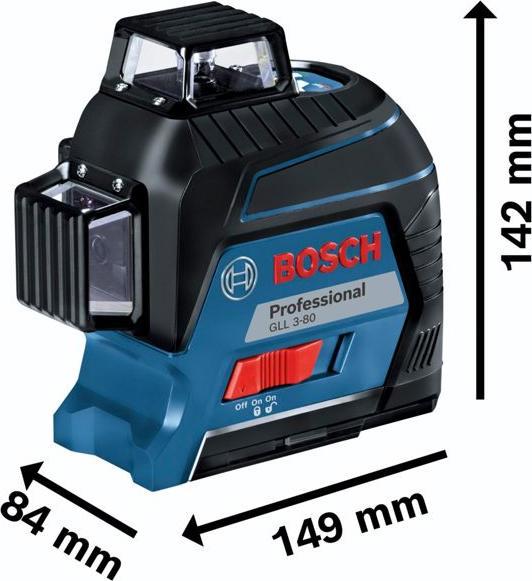 Produktbild Bosch Professional GLL 3-80 inkl. Stativ BT 150